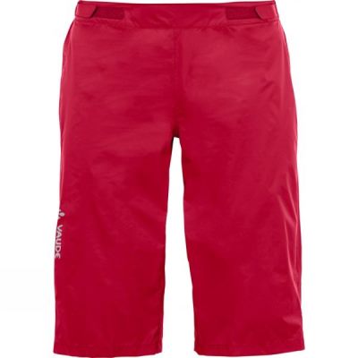 Pantalones Cortos Vaude Tremalzo Rain Hombre Rojas - Chile PZD214369